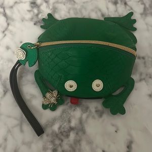 Betsey Johnson Frog Wristlet